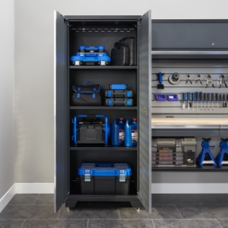 Bold Series 9PC Garage Cabinetry Set · 24-Gauge Steel · Fully